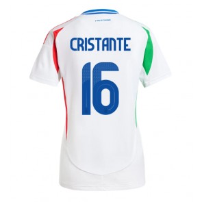 Italien Bryan Cristante #16 Bortatröja Dam EM 2024 Kortärmad